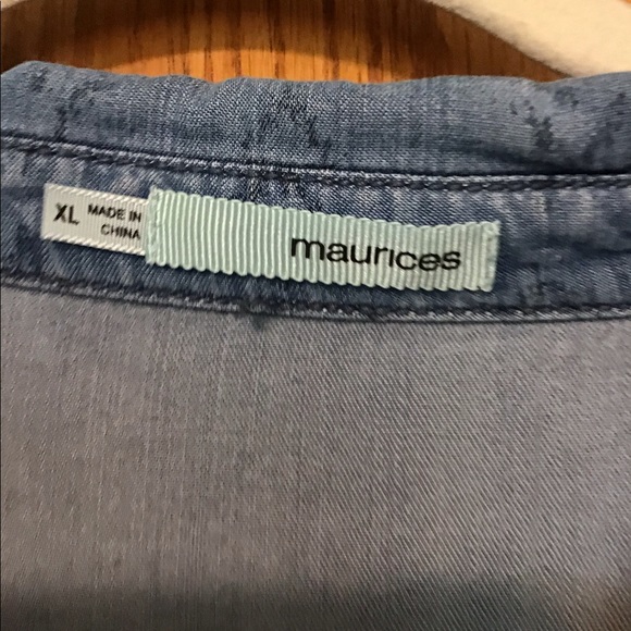 Button up jean dress - Picture 2 of 3